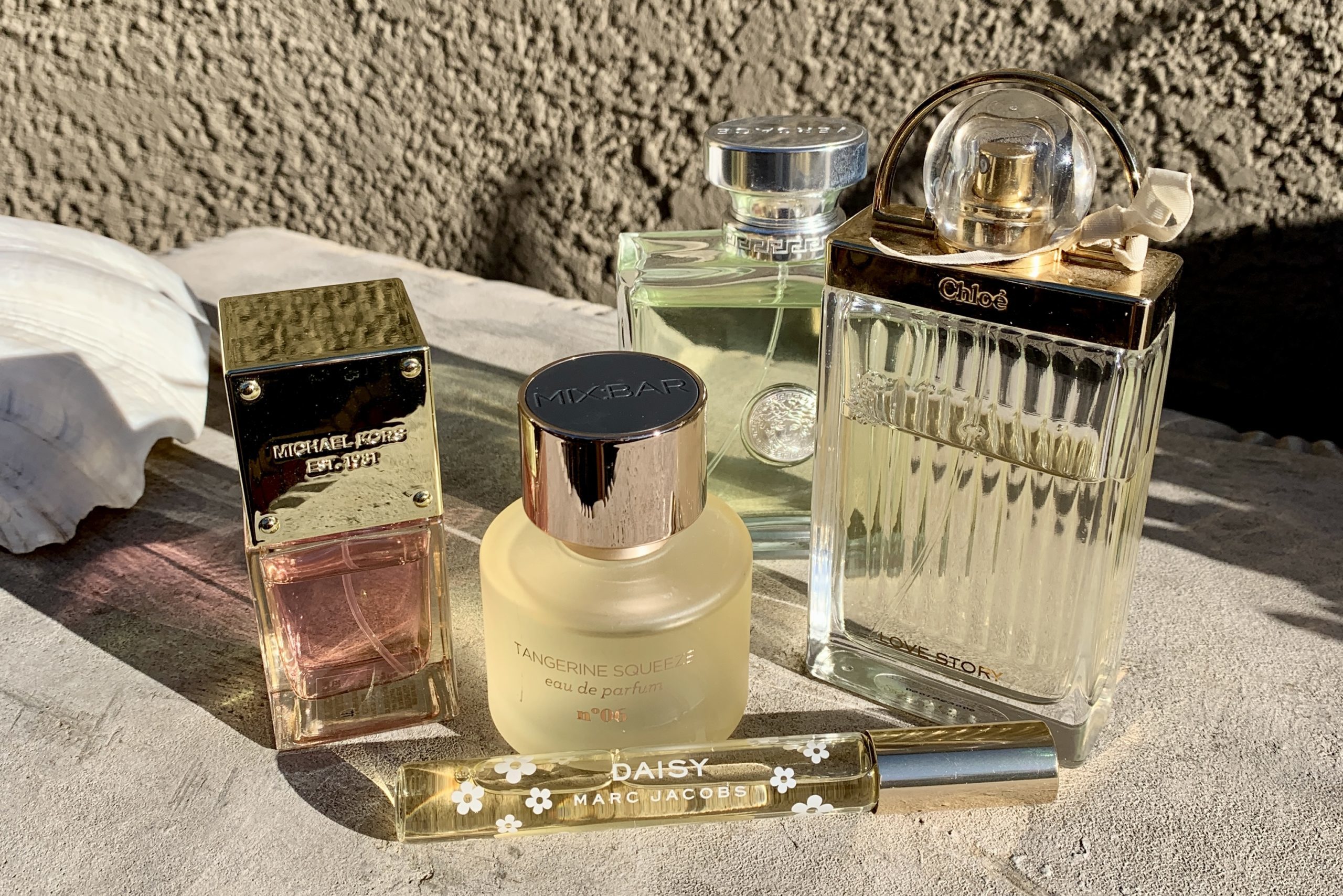 Summertime fragrances