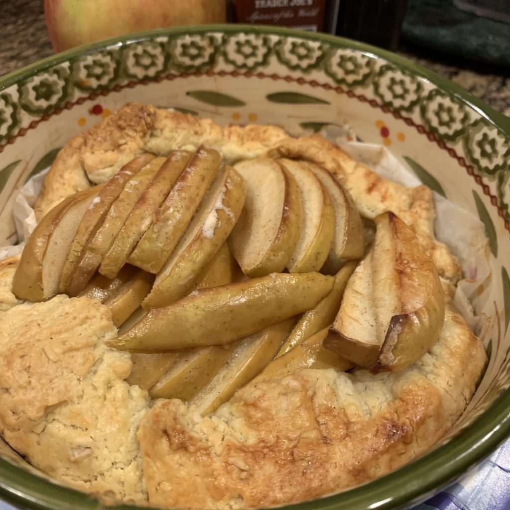 Apple galette