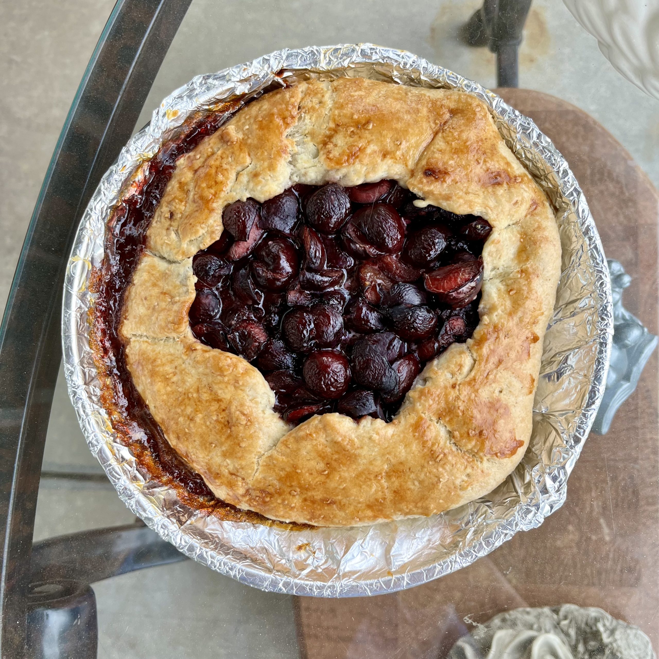 Cherry galette