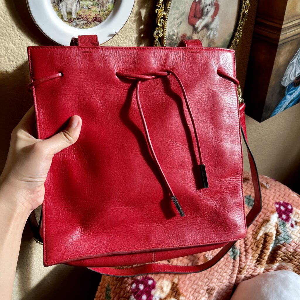 Red purse