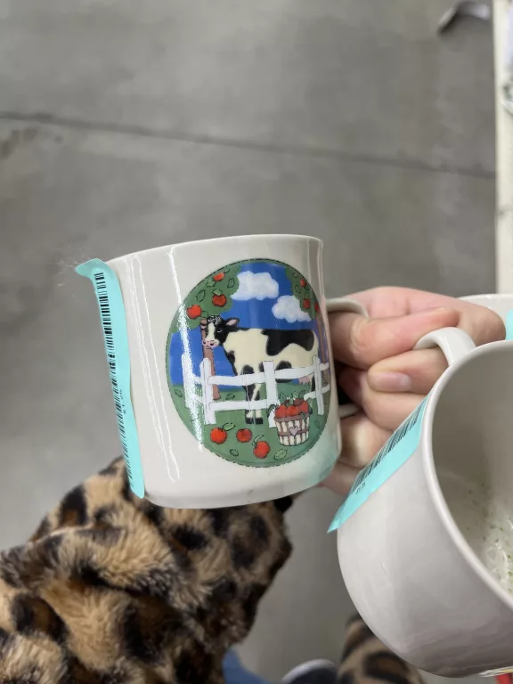 Cup with cow